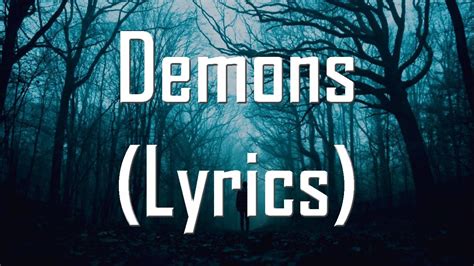 demons song lyrics youtube